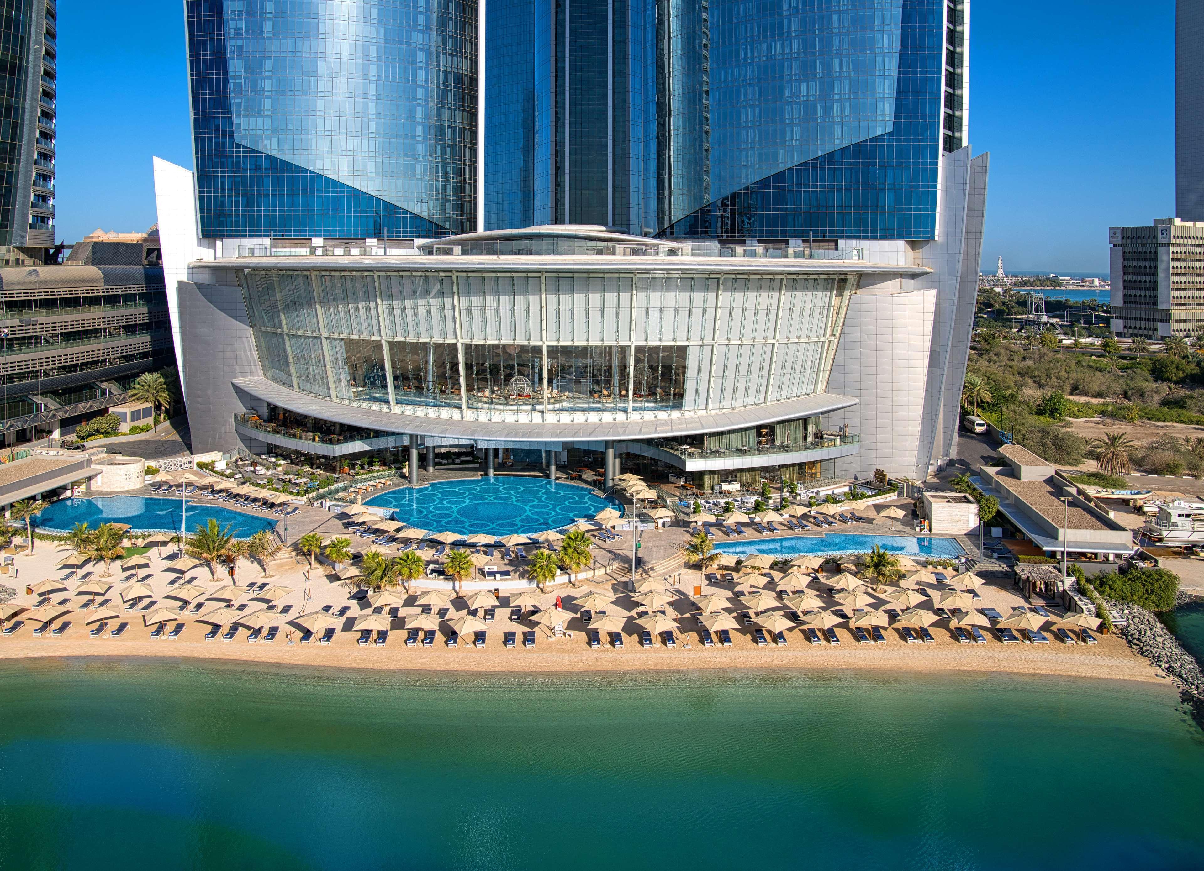 ホテル Conrad Abu Dhabi Etihad Towers エクステリア 写真