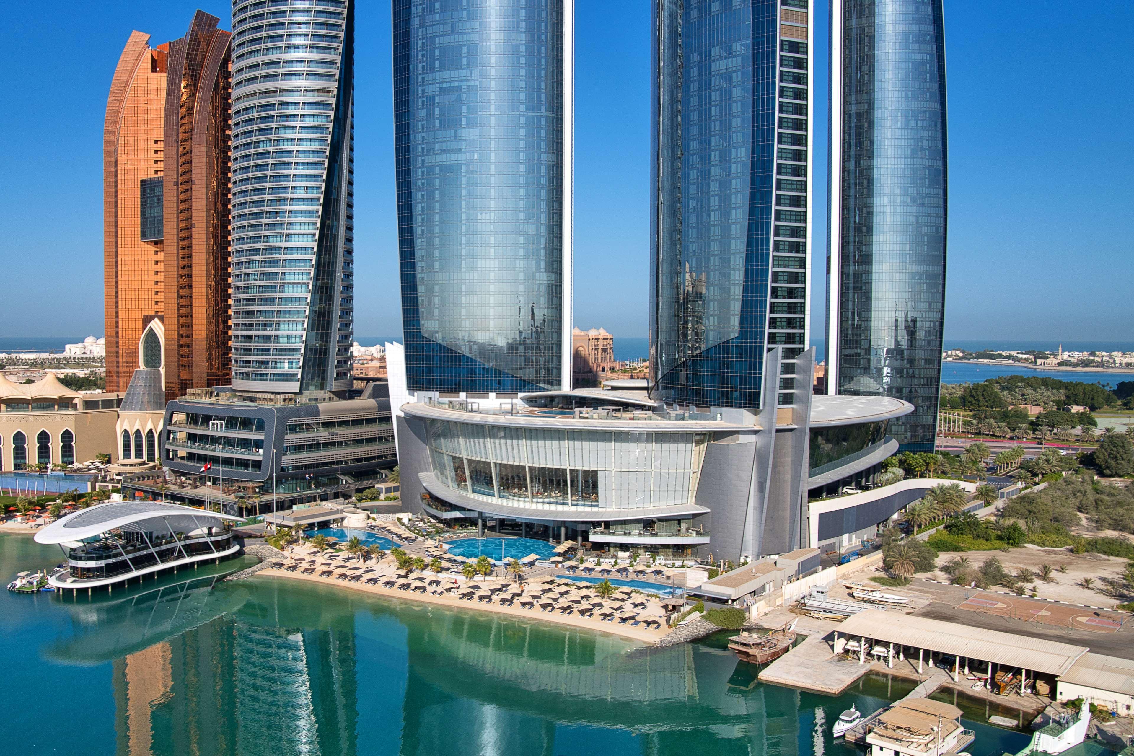 ホテル Conrad Abu Dhabi Etihad Towers エクステリア 写真