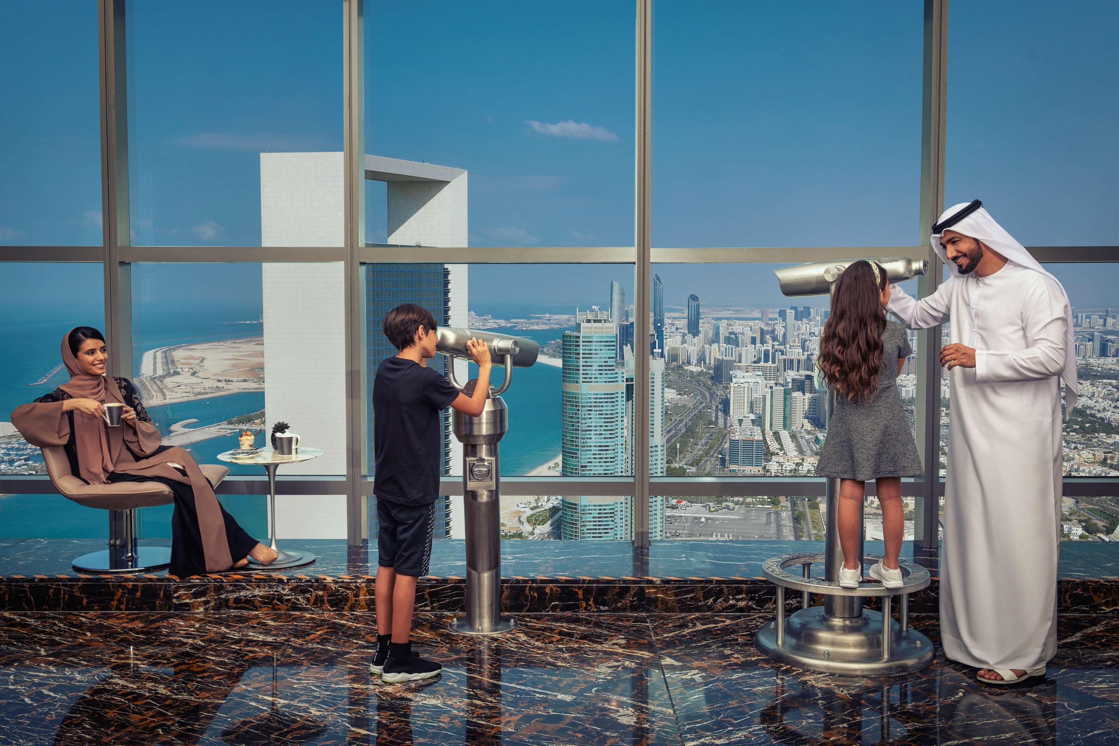 ホテル Conrad Abu Dhabi Etihad Towers エクステリア 写真