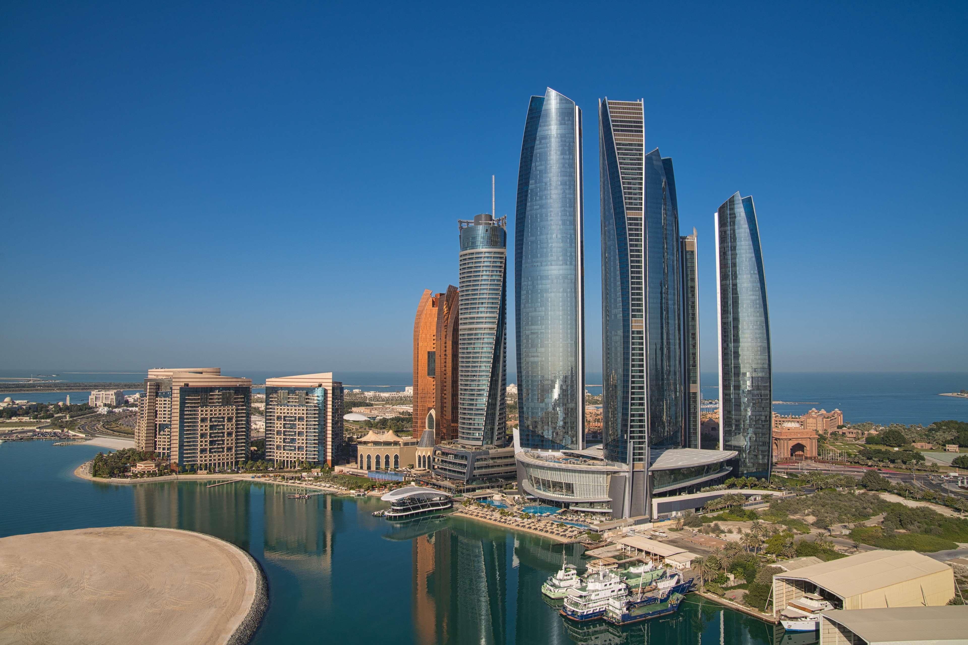 ホテル Conrad Abu Dhabi Etihad Towers エクステリア 写真